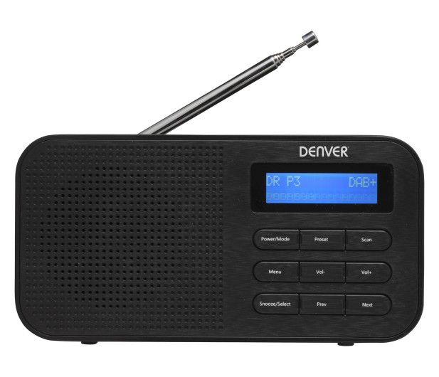 Denver Kompaktowe radio DAB+/FM Denver DAB-42 czarne - 1535044 - zdjęcie